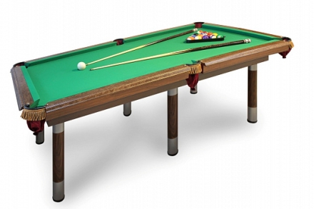 Бильярдный стол ТУЛА-Мини Модель 3 для пула 8ф 243х133 см, фото 1