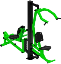 Тяга верхняя+Флекс (зеленый) - Уличный тренажер - СТ 021-12.И1