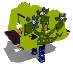 Качалка на пружине Змей Горыныч 04503 для детской площадки, фото 1 Качалка на пружине Змей Горыныч 04503 для детской площадки, фото 1