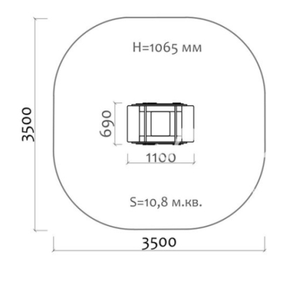 Качалка на пружине Змей Горыныч 04503 для детской площадки, фото 3