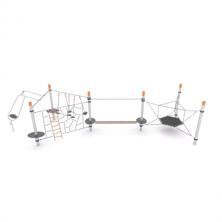 Канатная конструкция для лазания-05.04, фото 3