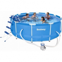 Каркасный бассейн BestWay 56260 366х100 см, 9150л, фильтр-насос 2006л/ч, фото 1