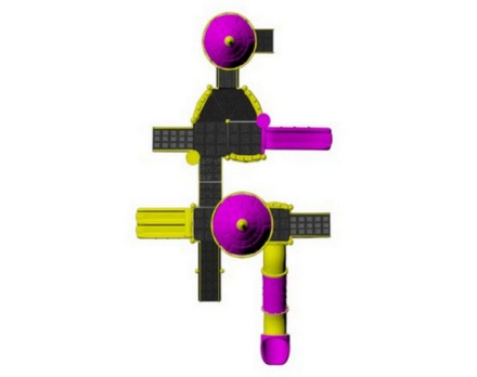 Детский игровой комплекс PS 1261, фото 3