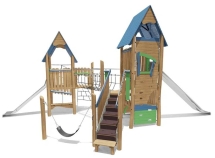Игровой комплекс Эко 071106 для детской площадки Игровой комплекс Эко 071106 для детской площадки
