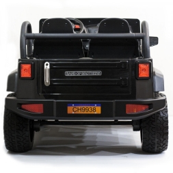 Детский электромобиль Jeep Hunter Black с полным приводом - CH9938, фото 3