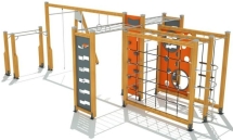 Гимнастический комплекс ДСК-10 для уличных спортивных площадок Гимнастический комплекс ДСК-10 для уличных спортивных площадок