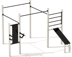 Оборудование для Воркаут ActiSteel S 12 для спортивной площадки, фото 2 Оборудование для Воркаут ActiSteel S 12 для спортивной площадки, фото 2