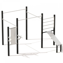 Оборудование для Воркаут ActiSteel S 12 для спортивной площадки, фото 5 Оборудование для Воркаут ActiSteel S 12 для спортивной площадки, фото 5