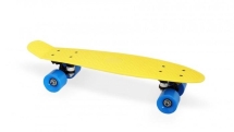Скейт пластиковый 22х6", желтый Скейт пластиковый 22х6", желтый