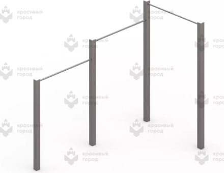 Турник трехуровневый, фото 1