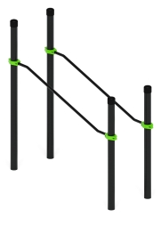 Воркаут ЛОВ 108 зеленый ВТ 102.03-02, фото 1