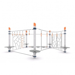 Канатная конструкция для лазания-05.05, фото 1