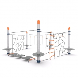 Канатная конструкция для лазания-05.05, фото 2