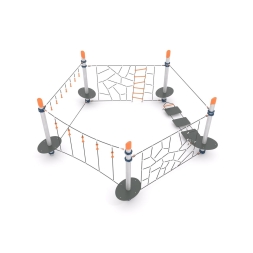 Канатная конструкция для лазания-05.05, фото 3