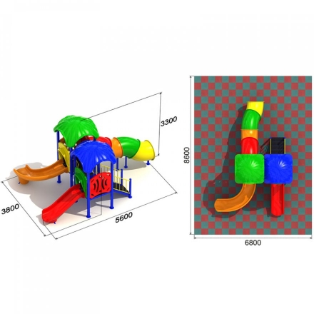 Детская площадка Дружба 2.5, фото 3