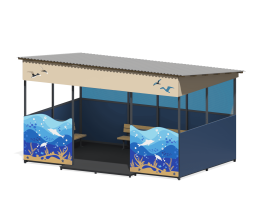 Теневой навес Океан ПС-45.2.1 5,15х3,6 для детской площадки