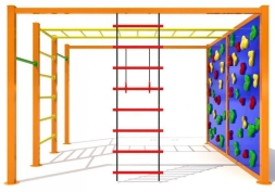 Уличный спортивный комплекс Актив спорт 9 для детской площадки, фото 2