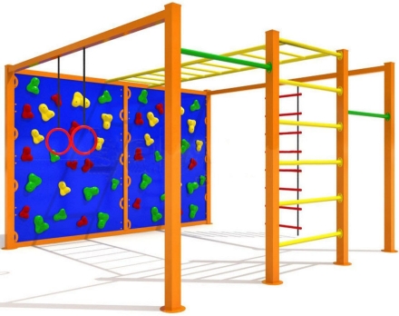 Уличный спортивный комплекс Актив спорт 9 для детской площадки, фото 1