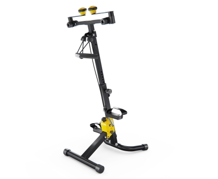 Велотренажер двойной для рук и ног DFC B815Y, желтый, фото 2
