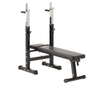 Скамья со стойками под штангу DFC складная DBCH2B