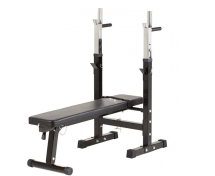 Скамья со стойками под штангу DFC складная DBCH2B