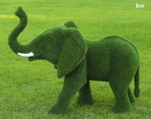 Топиари слон Африканский - газон Deluxe Топиари слон Африканский - газон Deluxe