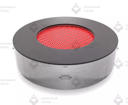 Круглый батут Ø160 (прыж. пов. Ø91) красный, фото 1