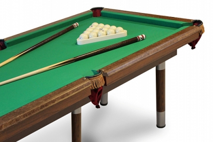 Бильярдный стол ТУЛА-Мини Модель 3 для русского бильярда 6ф 197х110 см, фото 4