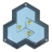 Головоломка Шестиугольник****/ Cast Puzzle Hexagon****