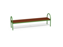 МФ 1.08 Лавочка без спинки разборная 2 метра МФ 1.08 Лавочка без спинки разборная 2 метра