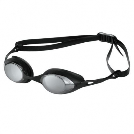 Очки для плавания "ARENA Cobra Mirror", зеркальные линзы черные, фото 1