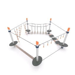 Канатная конструкция для лазания-05.06, фото 4