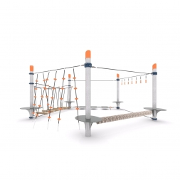 Канатная конструкция для лазания-05.06, фото 2
