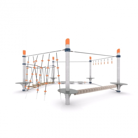 Канатная конструкция для лазания-05.06, фото 2