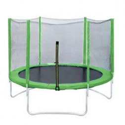 Батут DFC Trampoline Fitness с сеткой 14ft