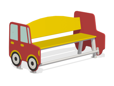 Лавочка Кроссовер МФ-32.8 для детской площадки, фото 1