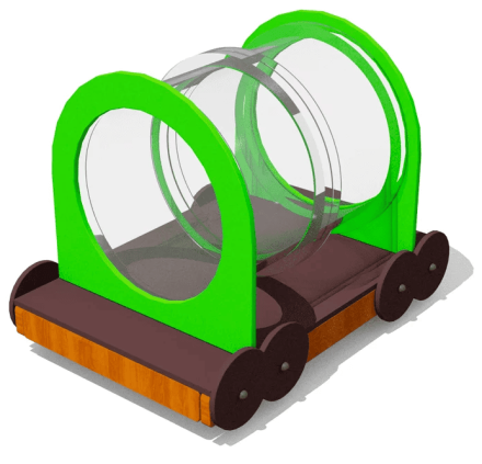 Игровой комплекс Цистерна ВСТ 1129 для детской площадки, фото 1