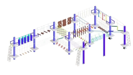 Веревочный парк Ультрамарин, фото 1