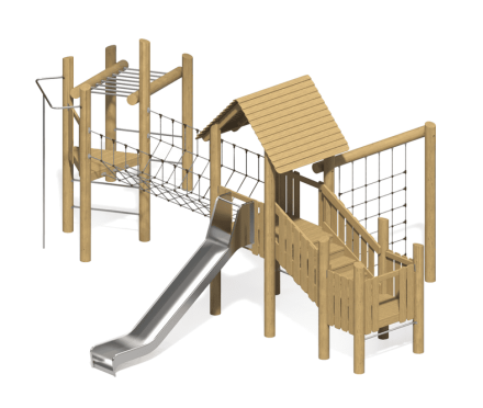 Игровой комплекс Эко ИК-234 для детской площадки, фото 1