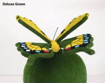 Топиари композиция Бабочка на яблоке Гренни - газон Deluxe Green