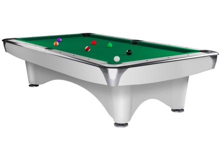 Бильярдный стол для пула Dynamic Billard "Dynamic 3" 8 футов (белый), фото 1