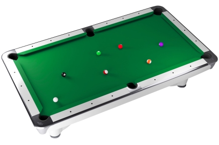 Бильярдный стол для пула Dynamic Billard "Dynamic 3" 8 футов (белый), фото 3