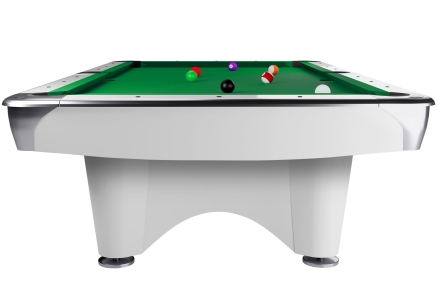 Бильярдный стол для пула Dynamic Billard "Dynamic 3" 8 футов (белый), фото 2