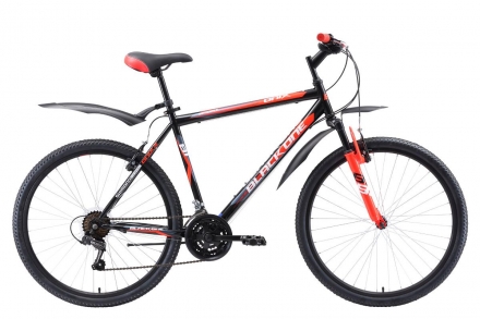 Велосипед Black One Onix 26 чёрный/красный/белый 20&quot;, фото 1