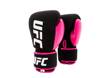 (UFC Перчатки для бокса и ММА розовые - L)