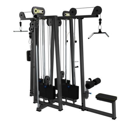 A-30645 Мультистанция, 4-позиционная, стек 4х100 кг (Multistation), фото 1