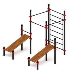 Воркаут 89 красный ВТ 11.16-01, фото 2 Воркаут 89 красный ВТ 11.16-01, фото 2