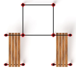 Воркаут 89 красный ВТ 11.16-01, фото 5 Воркаут 89 красный ВТ 11.16-01, фото 5