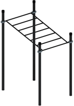 Воркаут ЛОВ 89 серый ВТ 101.07-03