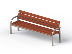 МФ 1.10 Лавочка со спинкой, фото 1 МФ 1.10 Лавочка со спинкой, фото 1